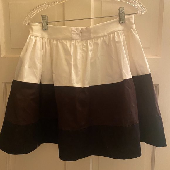 NWOT Kate Spade Colorblock Coreen Pleated Skirt - sz. 2 - Picture 2 of 7